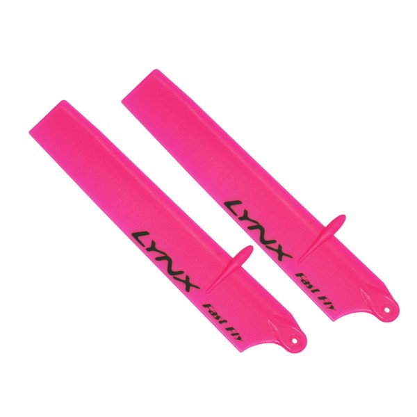 Lynx MCPX BL Plastic Main Blade 115 mm - Bullet - Pink Panther [LX61156-SP]